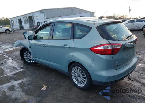 2013 Ford C-Max Hybrid Se из США, поврежденный, VIN 1FADP5AU6DL517342